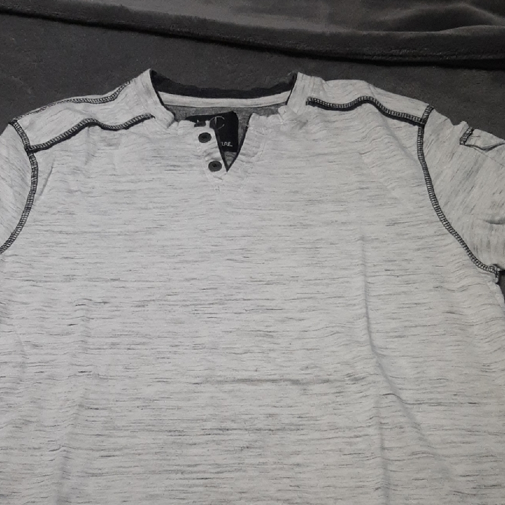 Men's Gray Short Sleeve Tee